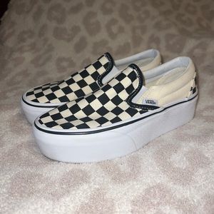 Platform Slip on Vans